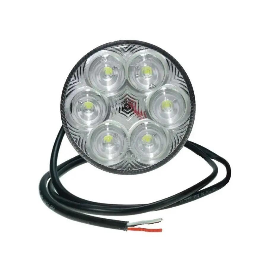 LED baklygte PRO-MINI-RING 12/24V Proplast Ø63 mm rund baklygte