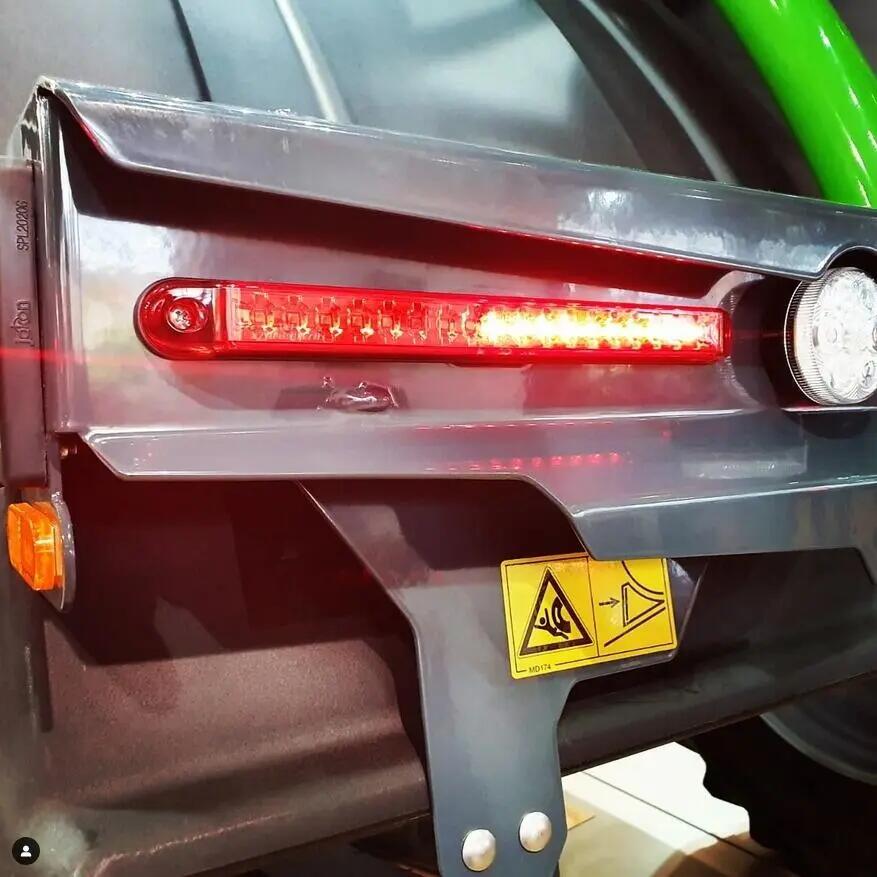 PROPLAST PRO-MINI-RING LED baklygte monteret på Amazone