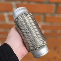 Flexrør udstødning Ø45 mm - Længde 150 mm - Køb nu hos Ditlevsen Import - Mulighed for afhentning