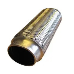 Ovalt flexrør til udstødning - Alfa, Fiat, Mercedes