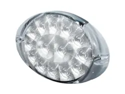 LED front blink-positionslygte PRO-OVAL 12/24V. Positions- & blinklys. vare nr. 40058911.