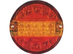 LED baglygte "Hamburger" Type II. 12/24V. ADR-godkendt. Proplast nr. 40202601.