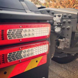 Glas til denne baglygte - LC9 - Til Volvo og Renault trucks