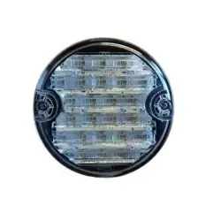 Rund LED baklygte 24V til lastbil-trailer