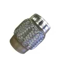 flexrør til reparation af udstødning, 57 mm indvendig, længde 100 mm