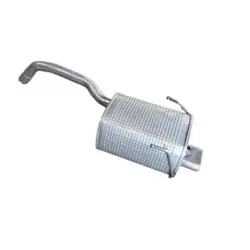 Fiat 500 bagpotte med oval chrom hale
