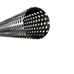 Perforeret rør Ø38 mm - Rustfrit stål - 1 meter