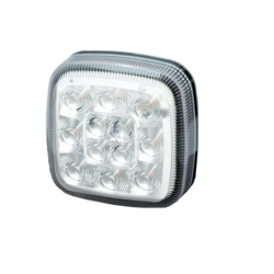 LED Blink- og positionslygte 12/24V – Proplast PRO-SQUARE, 0,5 m kabel