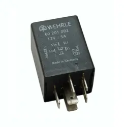 Wehrle visker-/vasker intervalrelæ 12V med 6 ben til John Deere, Mercedes-Benz, Opel, SAAB, Scania, Volvo og VW