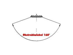 LED interiør lampe PRO-S-ROOF opal 12/24V Proplast 40037053 kabinelys