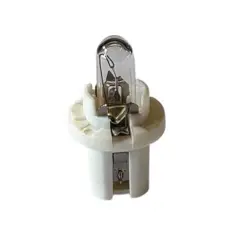 Instrumentpære 12V 1,1W BX8,5d BAX10d – Hvid sokkel