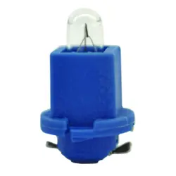 Pære 12V 1,8W EBS-R (Lysblå sokkel) 10 stk. #shiningblick #autolamper #instrumentlamper #reservedele #dashboardlamps