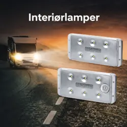 PRO-MINI-SPACE - LED Interiørlampe fra Proplast - 2 forskellige modeller
