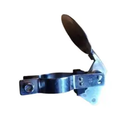 Udstødningsklap 50 mm rustfri stål