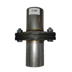 Reparationssæt til udstødning 60 mm - Rør udvendig mål 60 mm.
Længde: 180 mm (når sættet er samlet)