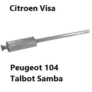 Mellempotte Citroen Visa, Peugeot 104, Talbot Samba