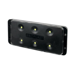 sort interiørlampe LED 24V Proplast smartphone format