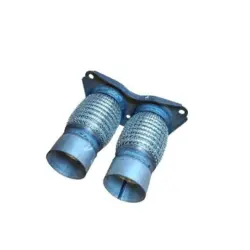 Flange med flexrør til reparation af udstødning - inkl. monteringssæt (Kan kun købes originalt, som komplet katalysator samt forreste lyddæmper)