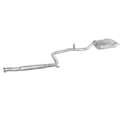 Udstødning til Nissan Maxima 3.0i V6 sedan 1988-1994, POLMO 15.62 bageste lyddæmper, 2960ccm, 170HK