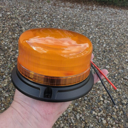 Advarselsblink til planmontering på tag af køretøj