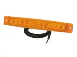LED sidemarkeringslygte PRO-FLAT XL "Color Edition" 12/24 Volt - Proplast 40080001