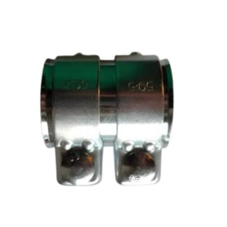 Samlerør til udstødning Ø55 mm Længde 80 mm. Forbindelsesrør til udstødningsrør på biler og maskiner.