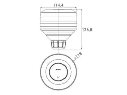 Proplast 40609201 LED advarselsblink