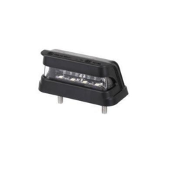 9-33 Volt LED Nummerpladelygte

0,3 m kabel

ECE og EMC godkendt

Farvetemperatur: 6000 K.

Forbrug: 0.5 Watt

Multivolt 9-33V DC

30 lumens

Mål: 85mm x 50mm x 30mm
