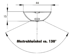 LED interiørlampe 12V Proplast PRO-STRIPE, 305 mm, 500Lm, med sensor-touch kontakt