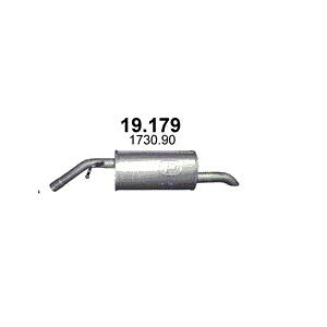 Bagpotte Polmo 19.179 til Peugeot 207, 208, 2008 og Citroën C3 Picasso 1.6 HDi diesel