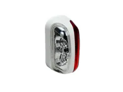 LED omridslygte til campingvogn - hvid kabinet