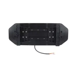 72 LED orange lygtebro 12–24V med 19 blinkemønstre, ECE R65 & R10 IP65