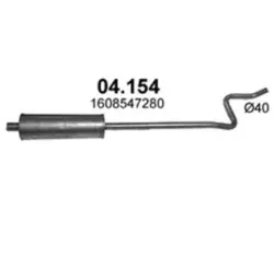 Mellempotte Citroen C3, C4 Cactus, Opel Crossland X, Peugeot 2008, 208 1.2