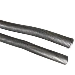 Udstødningsflexslange i rustfrit stål 39 mm indvendig