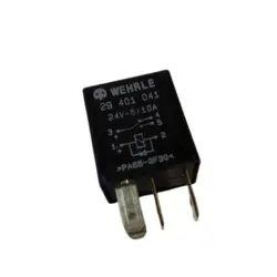 Omskifterelæ 24V 5/10AMP - arbejdsstrøm til lastbil og maskine