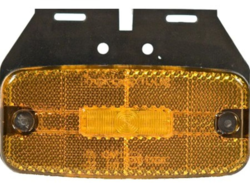 LED sidemarkering 10-30V gul med 90 grader beslag. PROPLAST vare nr. 40120021