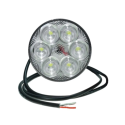 Proplast LED baklygte Ø63 mm til Variant trailer – kompakt 12/24V lygte med ADR- og E-godkendelse til professionel brug