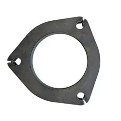 Udstødningsflange Ø80 mm med 3 bolthuller