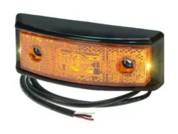 Kombineret LED sidemarkeringslygte + LED blinklygte 10-32V. PROPLAST  nr. 40049801