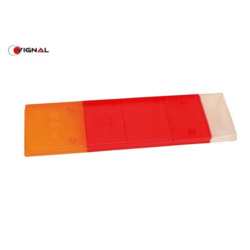Vignal lygteglas uden refleks – 464x130 mm – inkl. skruer – til MAN & Renault