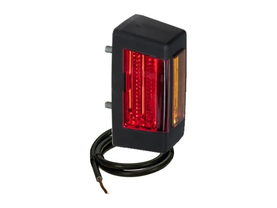 LED PRO-SUPER-JET kabel 1,75m, højre | Rød/hvid/gul