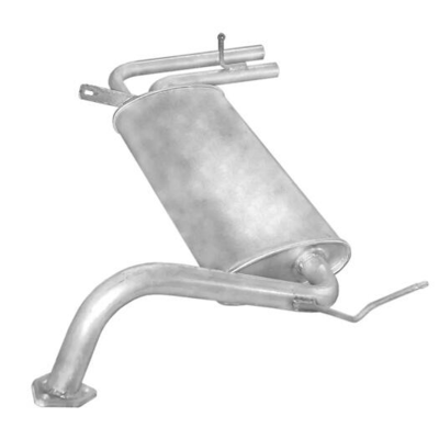 Bagpotte Polmo 14.128 til Mitsubishi Colt 1.6i 16V 4G61 (1988–1992) – bagerste lyddæmper i god kvalitet - Ref. MB687511, 177-225