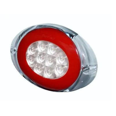 LED baglygte 12/24V Proplast PRO-OVAL, 0,5 m kabel