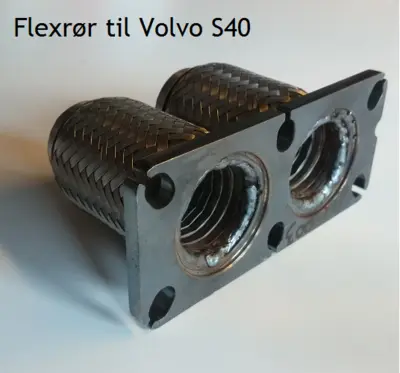 Flexrør til Volvo S40 udstødning. vare nr. BVOLVO