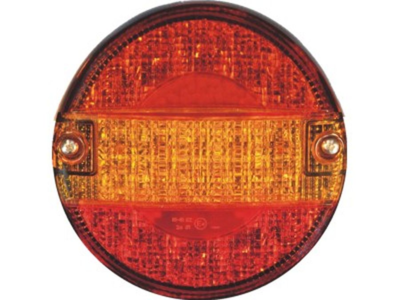 LED baglygte "Hamburger" Type II. 12/24V. ADR-godkendt. Proplast nr. 40202601.
