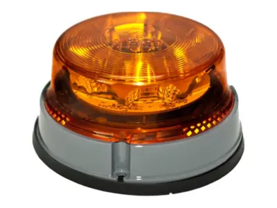 LED advarselsblink PRO-POWER-FLASH 12V/24V. Til planmontering. E-godkendt. Proplast 40551001.