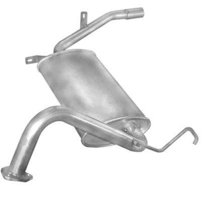 Bagpotte / bagerste lyddæmper til Mitsubishi Lancer IV 1.3, 1.5 og 1.8D (1988–1992) – udstødningsdel med OEM-pasform