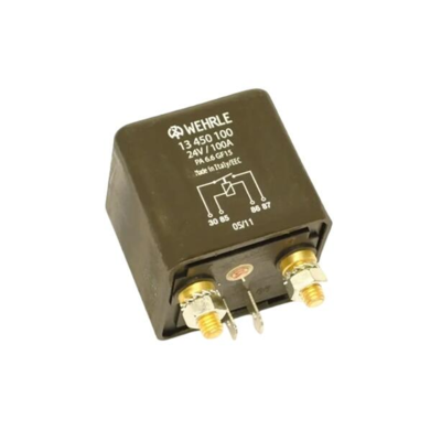 Relæ 24V 100A Heavy Duty – Wehrle 13450100 – erstatning for IVECO 960099, 99436136