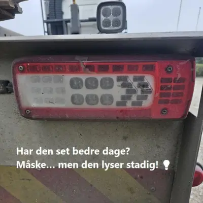 Har baglygten set bedre dage? Måske… men den lyser stadig!