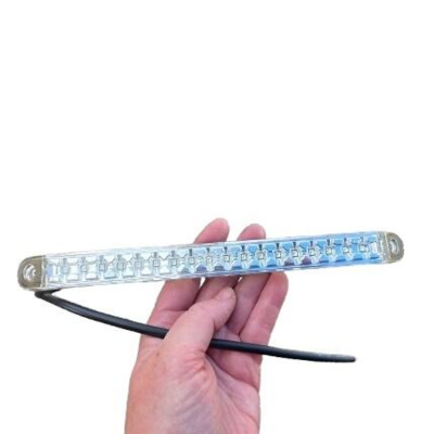 Proplast blinklygte med klar glas, dynamisk blink, til 24V systemer, lastbil og trailer